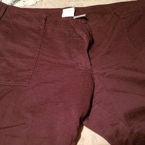 Chocolate colored  capris